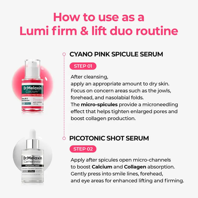 Dr. Melaxin | Glass Skin Lift & Glow Duo